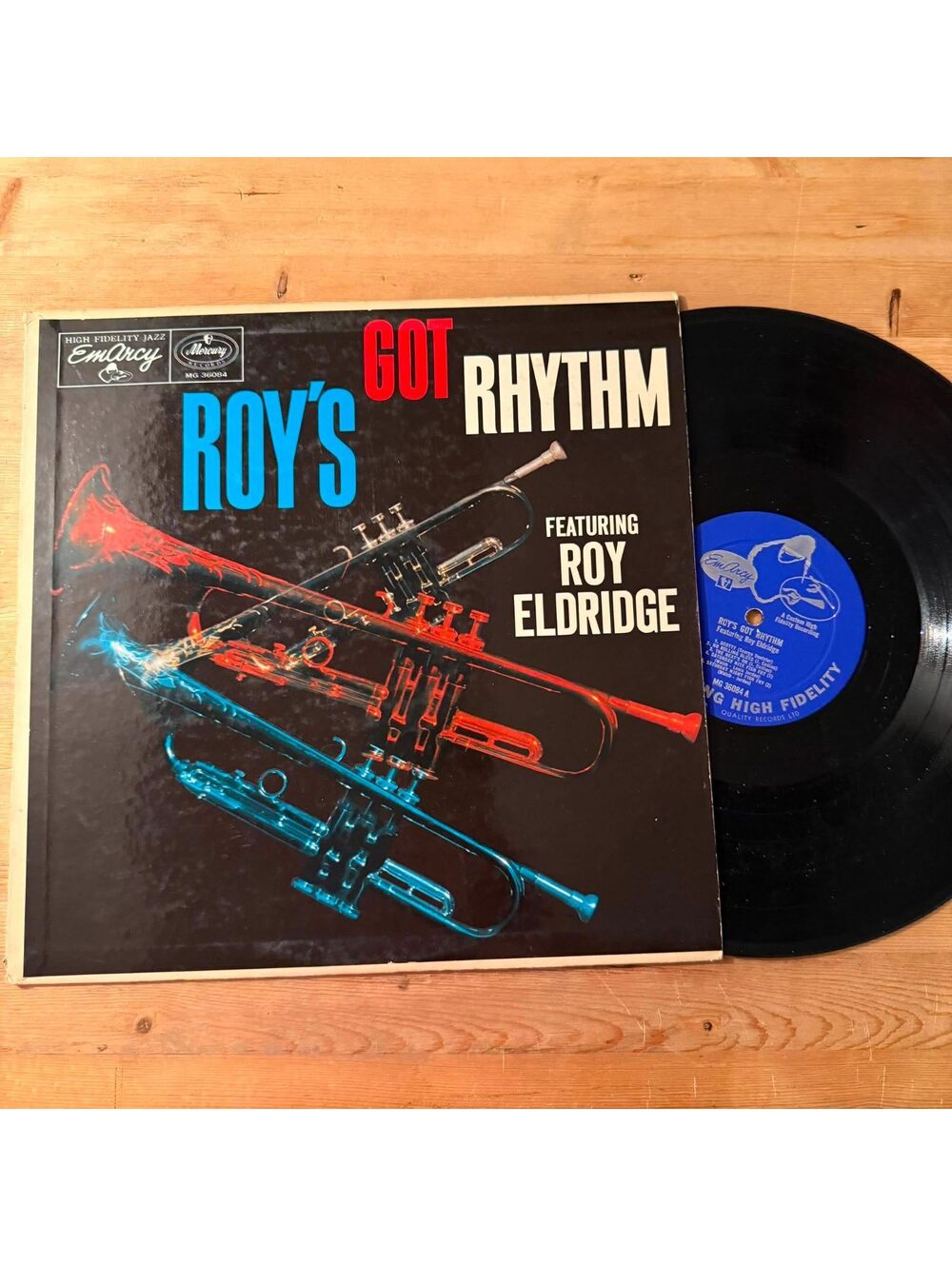 Roy Eldridge - Roy's got Rhythm 33rpm VG+ VR21